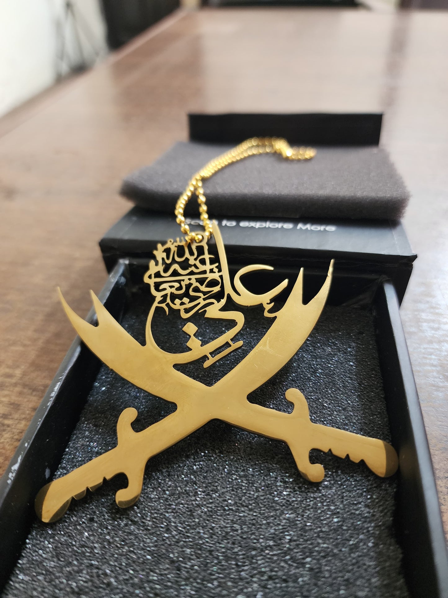 Hazrat Ali (R.A) Name Car Hanging