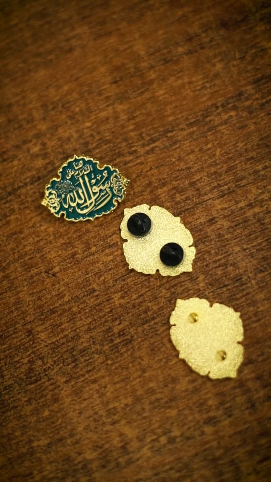 Metal Badge - Masjid Nabawi Design