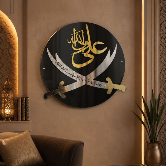 Ali Wali Allah with Zulfiqar